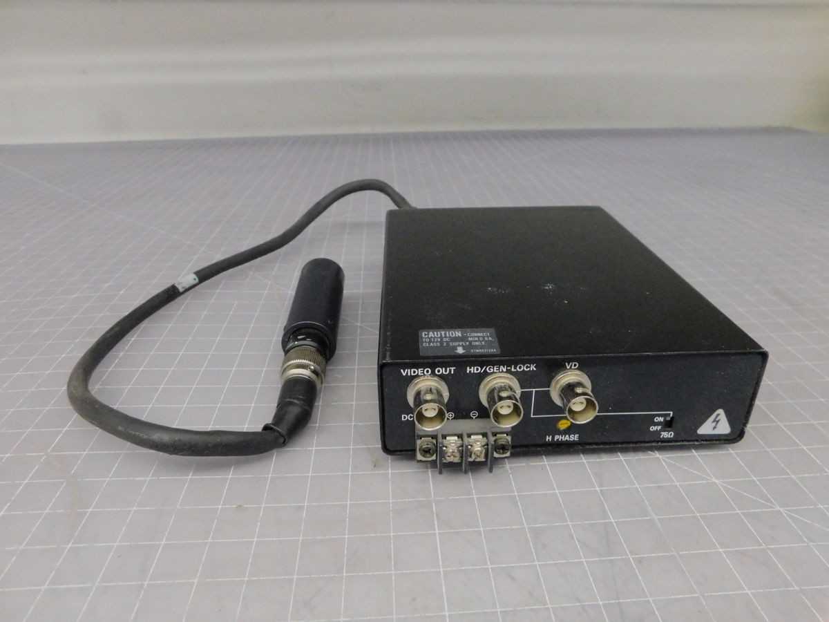 PANASONIC MS112 CCD CAMERA WITH CONTROL M5944 - INSTRUMENTATION