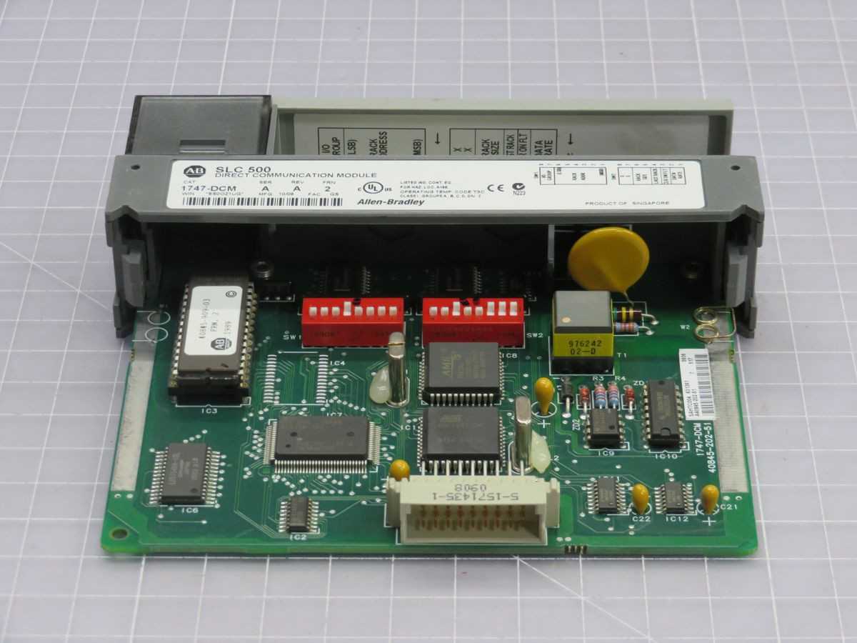 ALLEN BRADLEY 1747-DCM DIRECT COMMUNICATION MODULE T248138 - MISCELLANEOUS