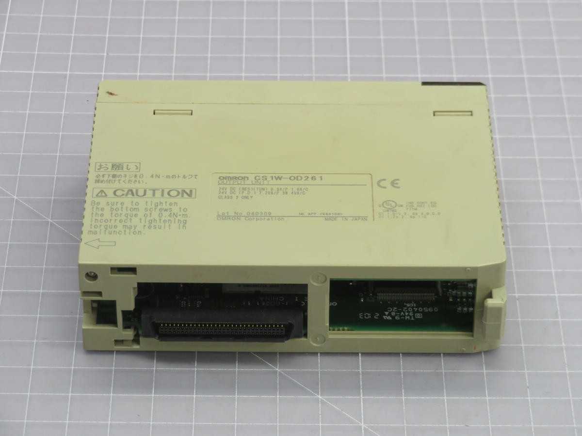 OMRON CS 1W-OD261 INPUT MODULE T229790 - PLC MODULES