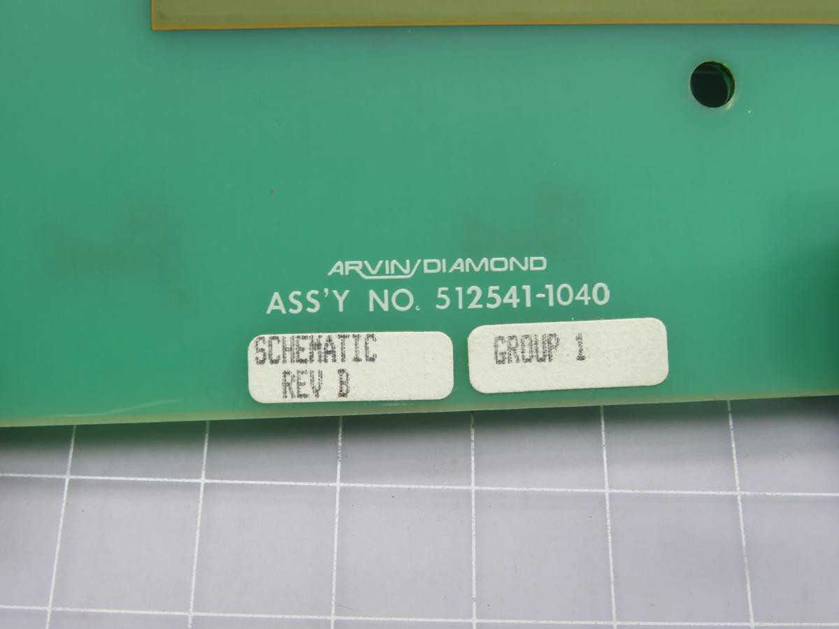 Arvin Diamond 512541-1040 Circuit Board T235375 - High Performance Component - PCB CIRCUIT BOARDS