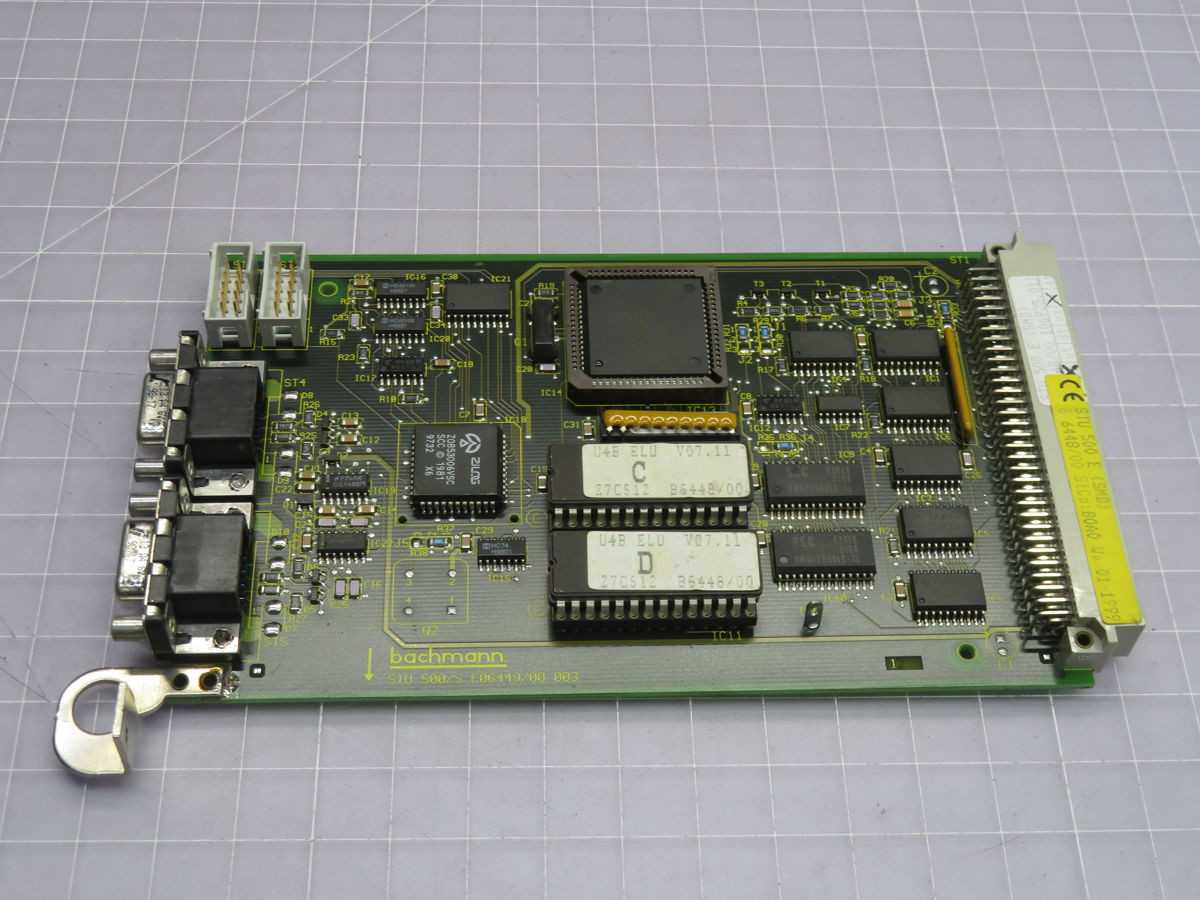 BACHMANN STU 500/S PCB CIRCUIT BOARD T250346 - PCB CIRCUIT BOARDS