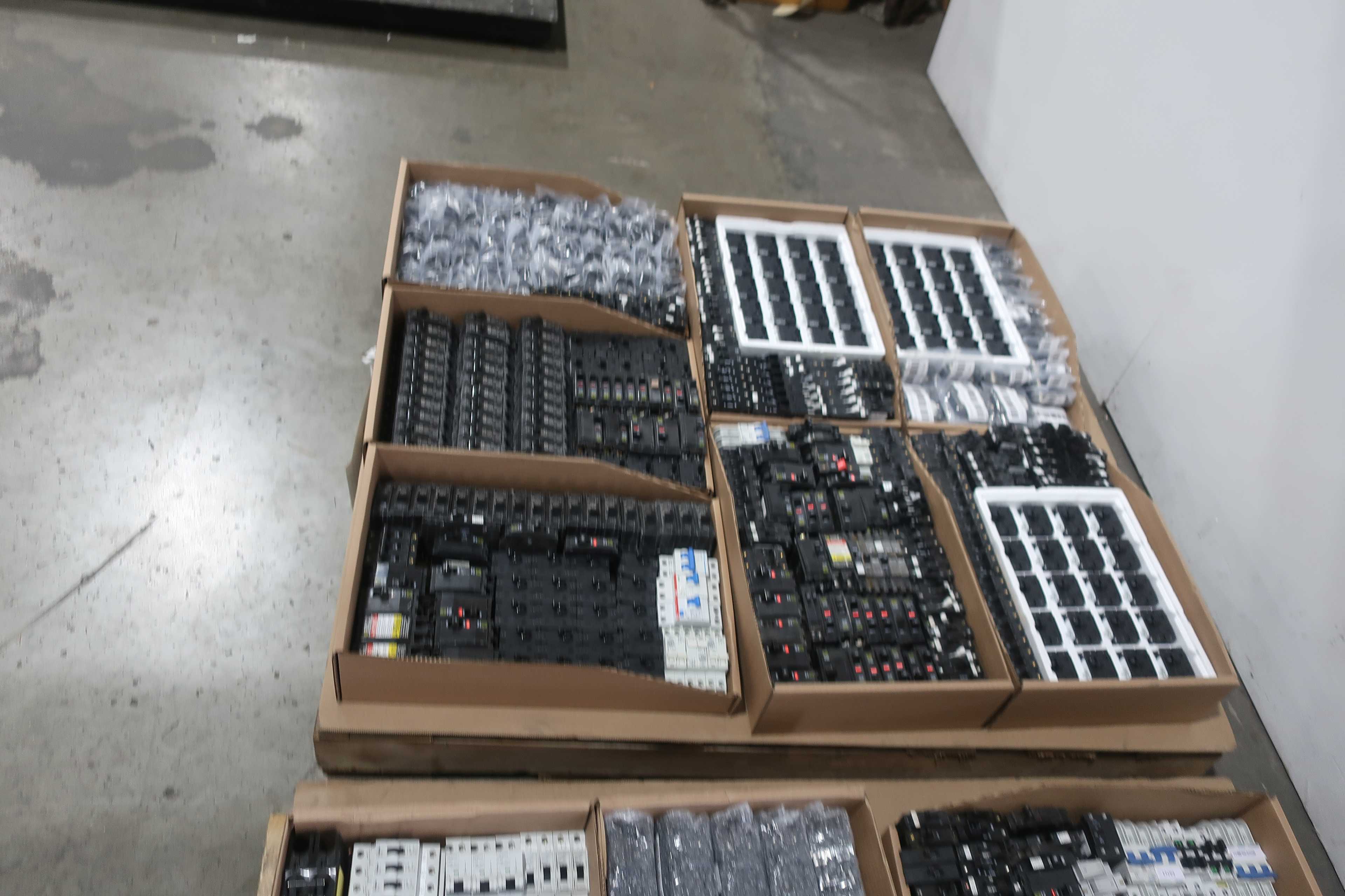 SKU 1783910 - 2 PALLETS OF ASSORTED ELECTRICAL COMPONENTS - ELECTRICAL COMPONENTS