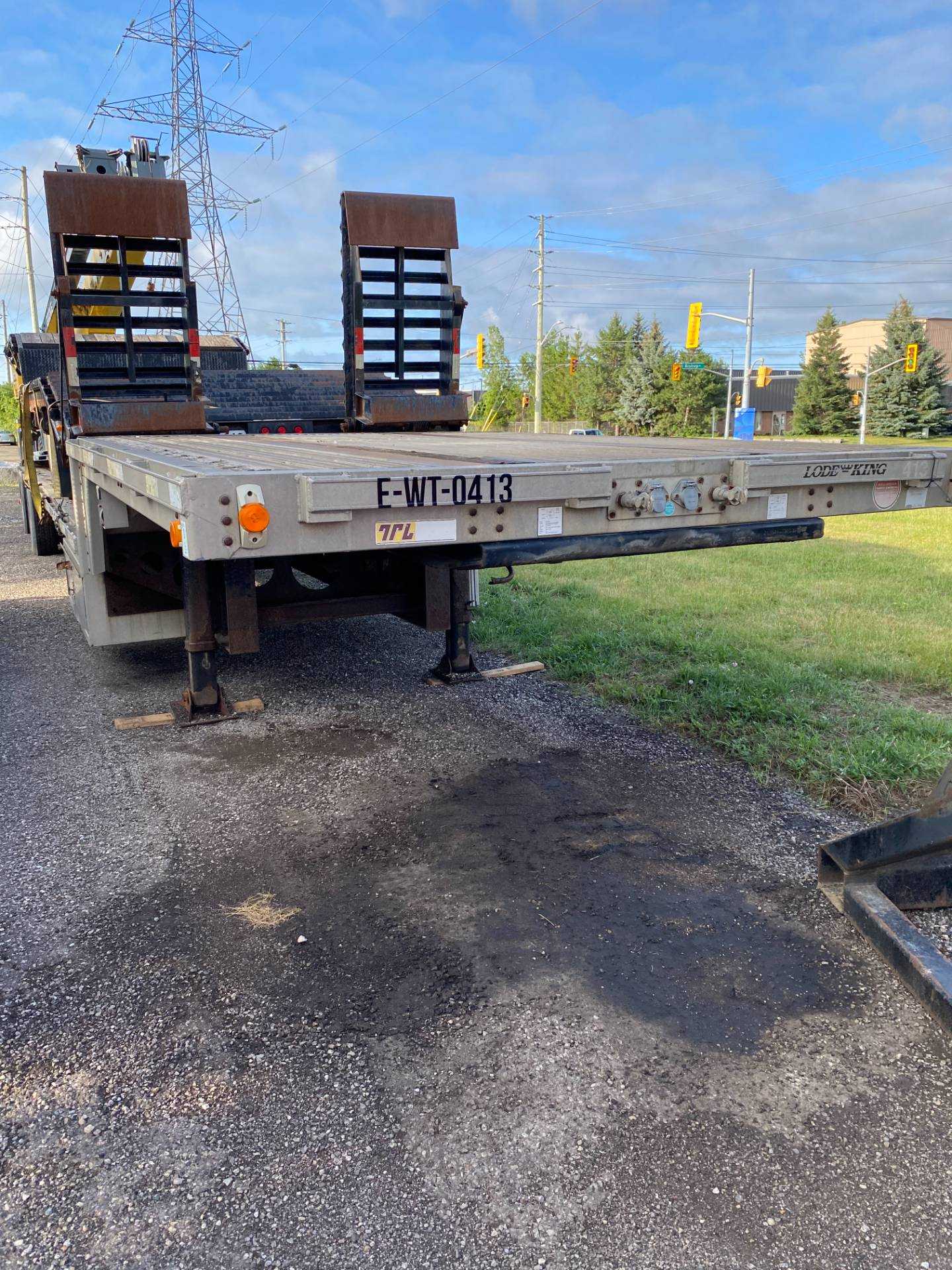 2002 Lodeking SAC48 Step Deck Trailer - Air Brake, Aluminum Frame, 2 Axles, 0 Mileage - STEP DECK TRAILER