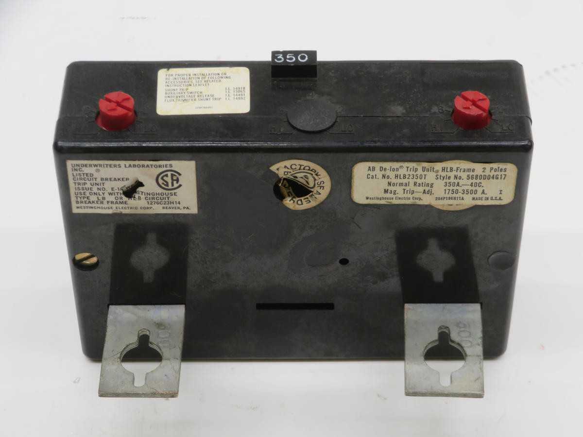 Westinghouse HLB2350T Circuit Breaker T211668 - Reliable Power Protection - CIRCUIT BREAKERS