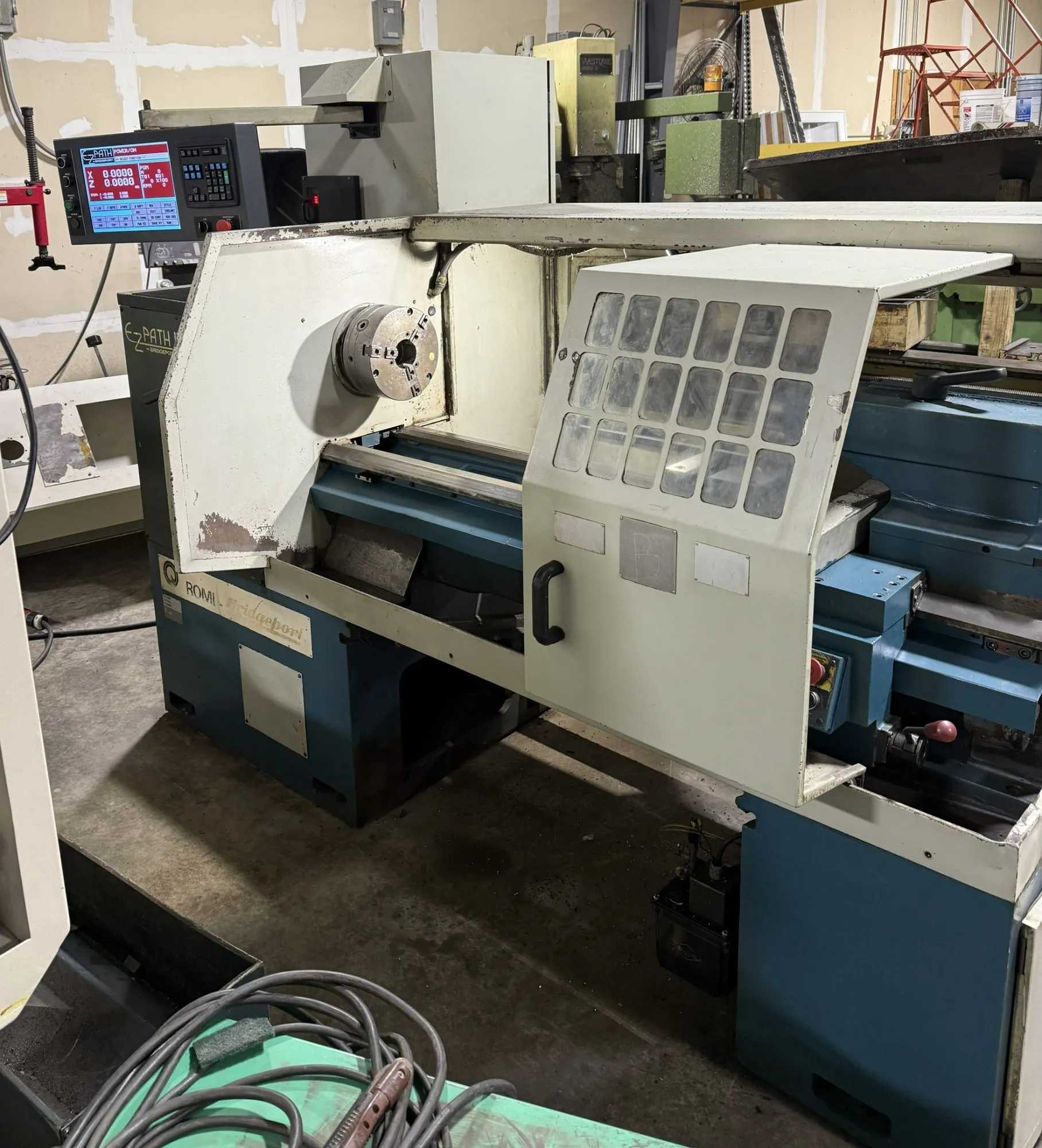 20" X 40" Bridgeport Romi EZ Path II CNC Lathe With New Controller & Updates - CNC LATHES