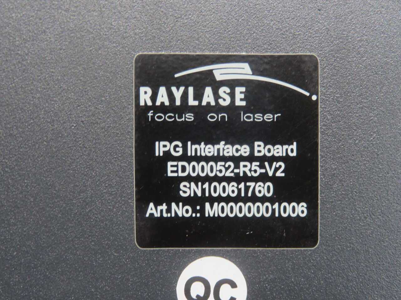 Raylase ED00052-R5-V2 Galvanometer Laser Scan Head Assembly - INDUSTRIAL PARTS