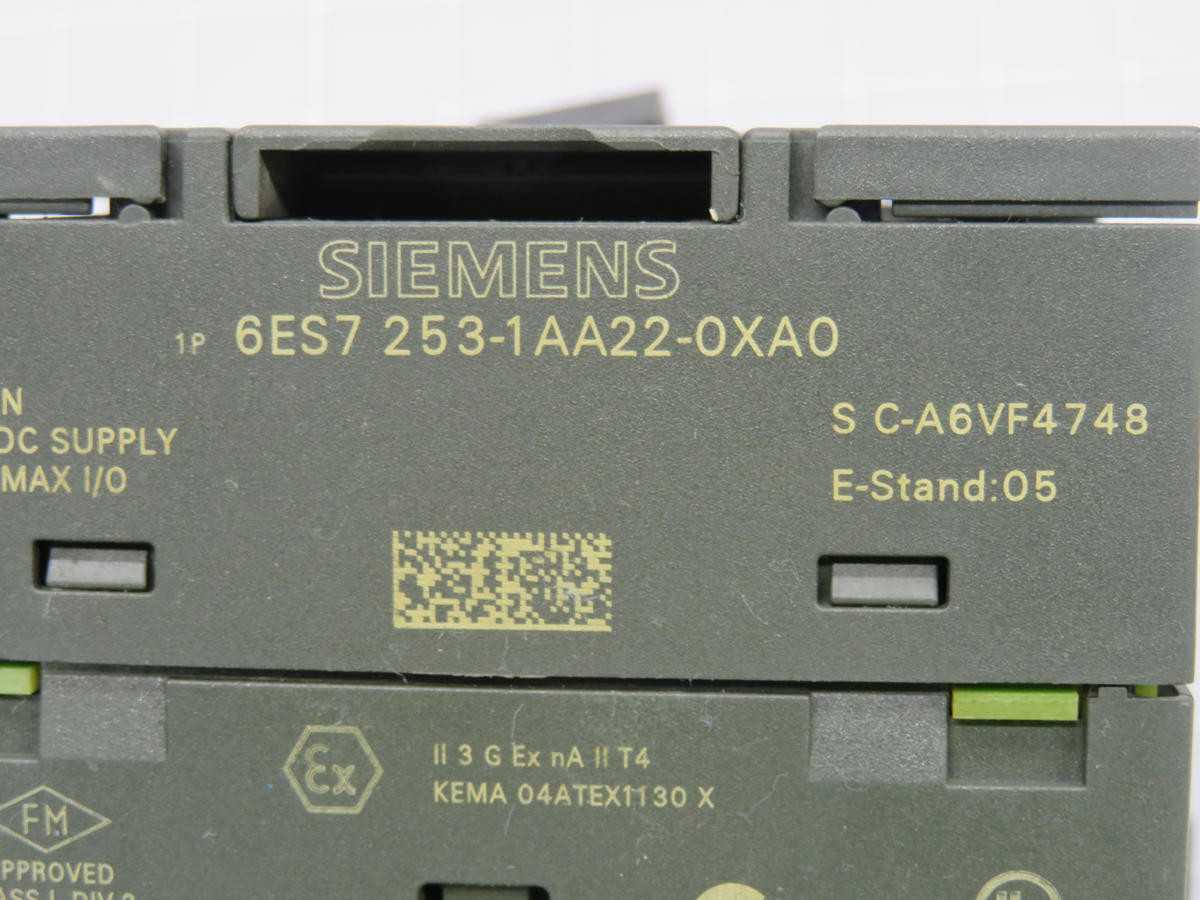SIEMENS 6ES7 253-1AA22-0XA0 ANALOG INPUT MODULE T218101 - PLC MODULES