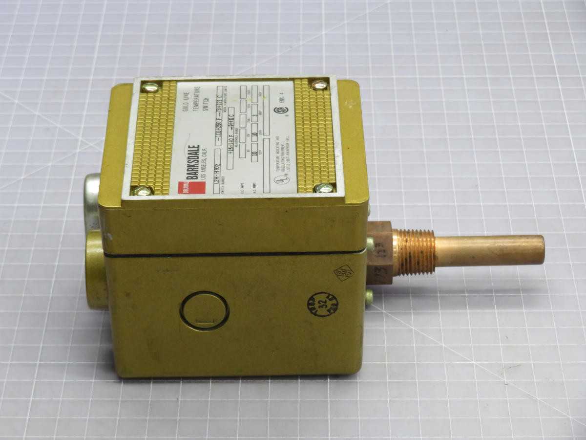 BARKSDALE L2H-H202 GOLD LINE TEMPERATURE SWITCH T235162 - TEMPERATURE CONTROL COMPONENTS