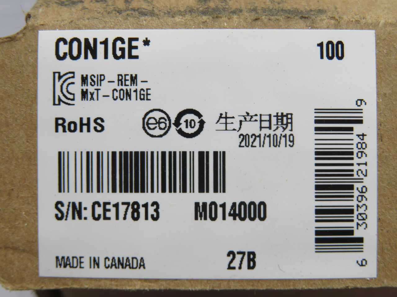 MATROX Y7344-01 MSIP-REM-MXT-CON1GE ACQUISITION CARD T270300 - PCB CIRCUIT BOARDS