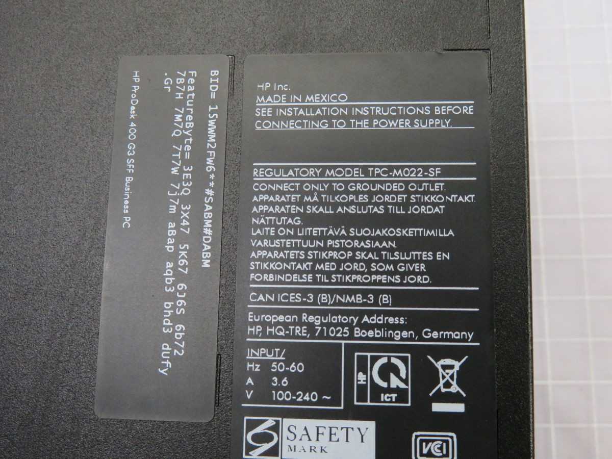 HP TPC-M022-SF CENTRAL PROCESSING UNIT-CPU T248720 - PLC MODULES