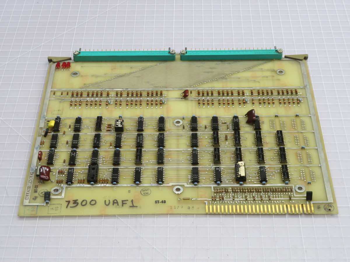 ALLEN BRADLEY 634484AS-C 7300 UAF1 I/O MULTIPLEXER MODULE T259008 - AUTOMATION & CONTROLS