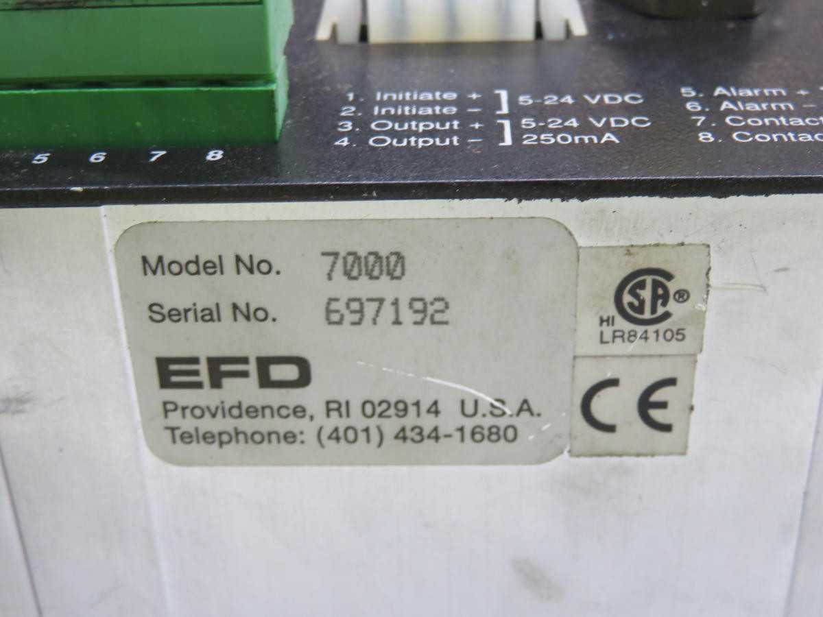EFD 7000 CONTROL T231167 - PLC MODULES