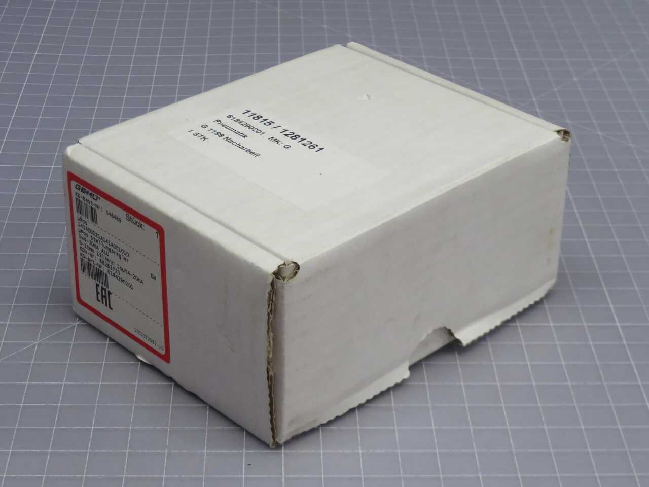 GEMU 1434000Z1A141A001010 Upos Electro-Pneumatic Positioner - ELECTRO-PNEUMATIC VALVE POSITIONER