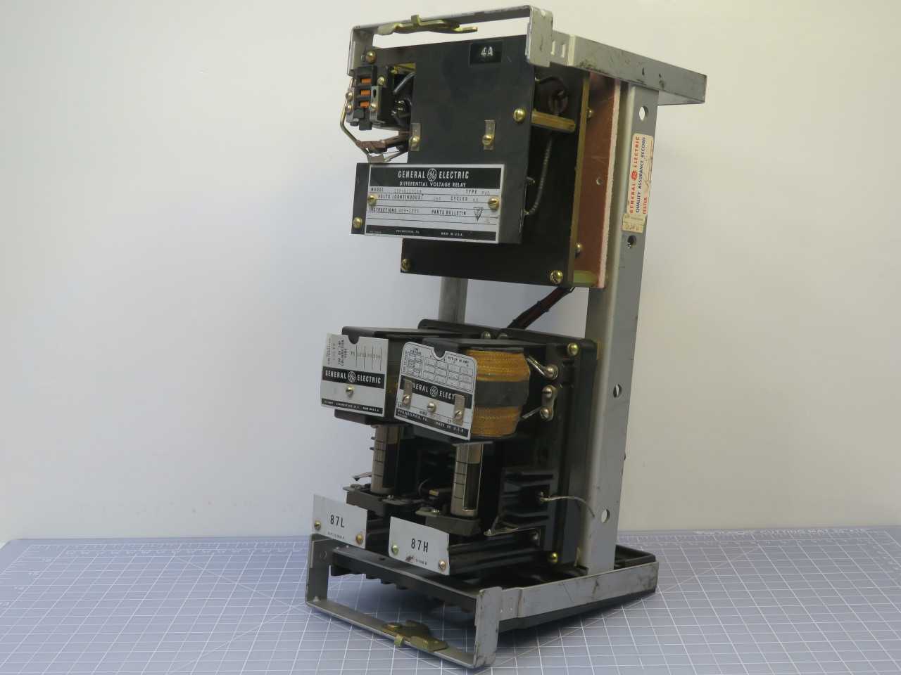 GE 12PVD11C1A DIFFERENTIAL VOLTAGE RELAY PVD T186513 - ELECTRICAL COMPONENTS