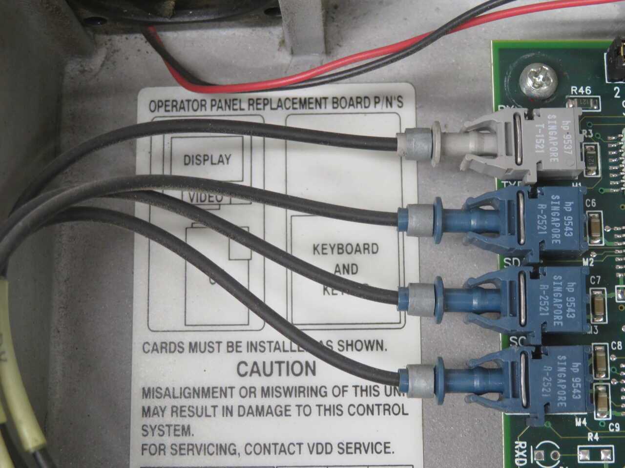 VAN DORN PATHFINDER 4500 345229-B OPERATOR INTERFACE T270814 - OPERATOR CONTROLS