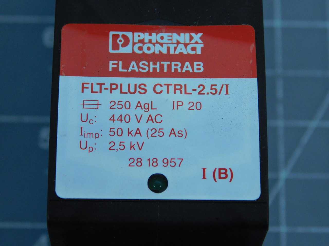 PHOENIX CONTACT FLT-PLUS CTRL-2.5/I SURGE SUPPRESSOR T150476 - POWER SUPPLIES