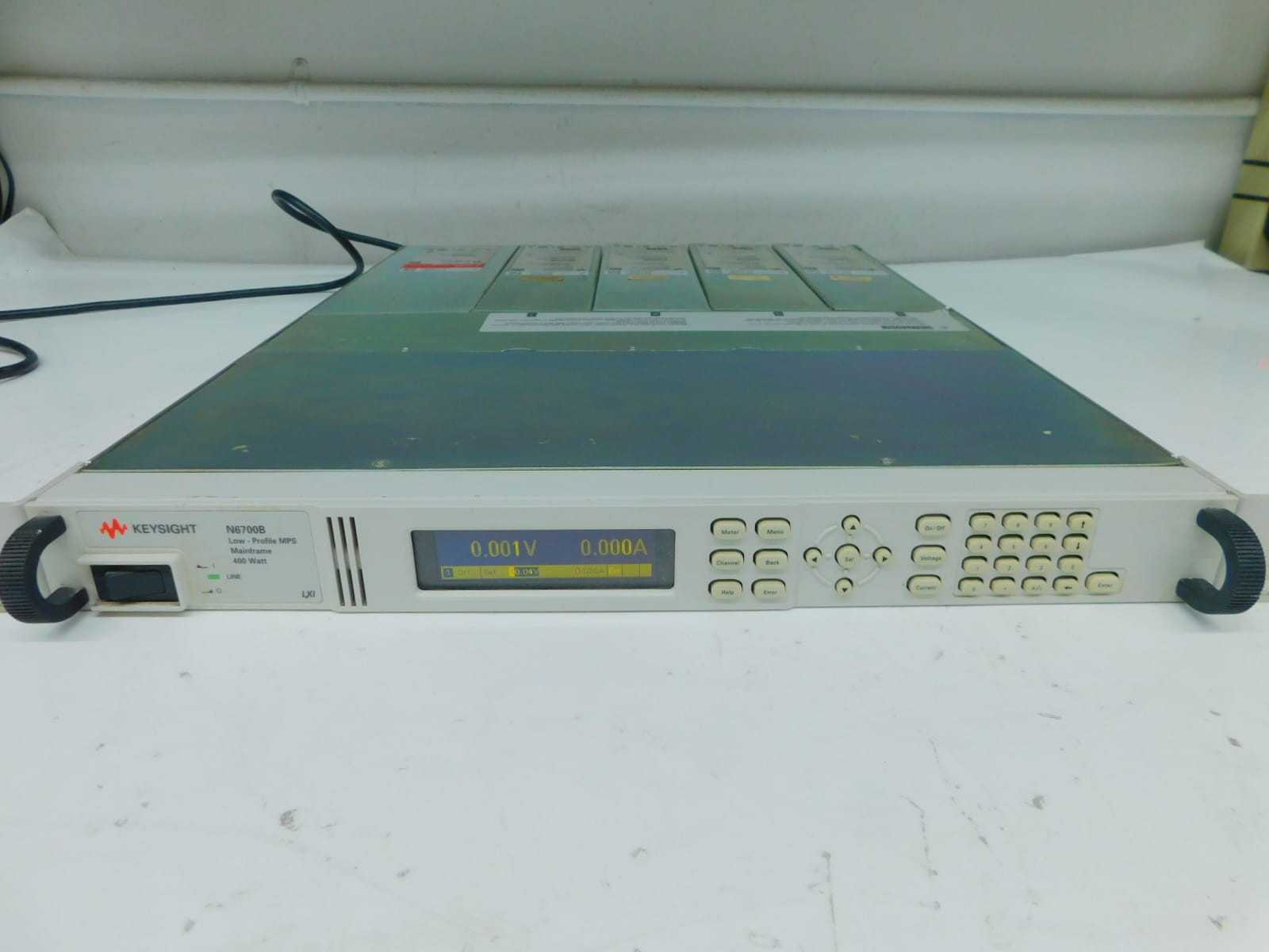 Keysight N6700B N6744B Modular Power System, 400W Mainframe, 35V, 3A, 105W DC Power Module - ANALYZER