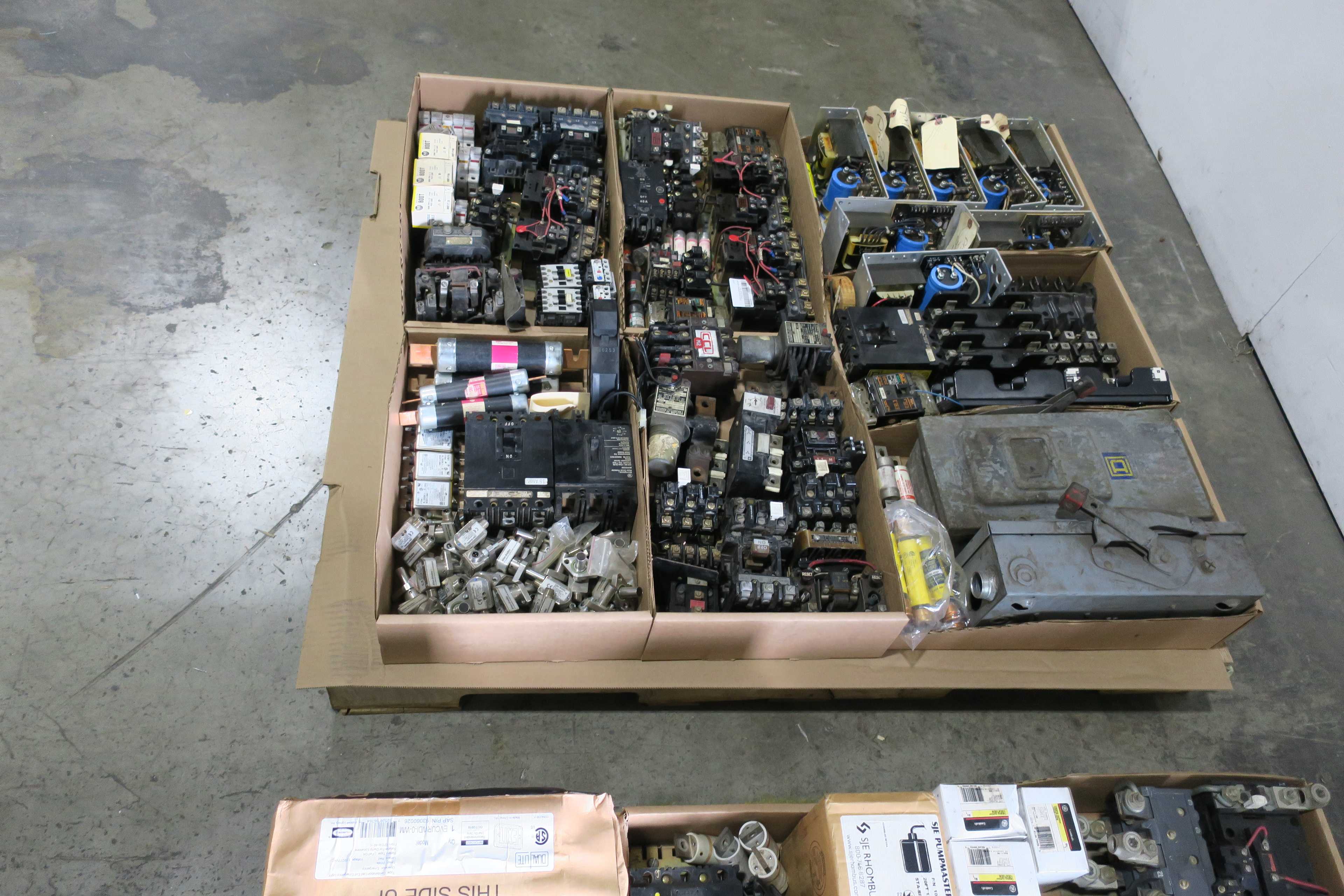 SKU 1784997 - 2 PALLETS OF ASSORTED ELECTRICAL - ELECTRICAL COMPONENTS