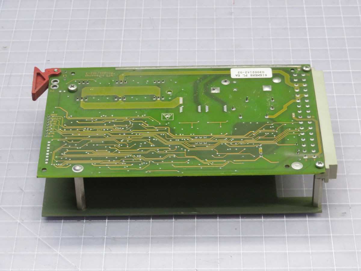 SIEMENS 03002142-02 S AXIS SERVO CONTROL CARD T256097 - SERVO