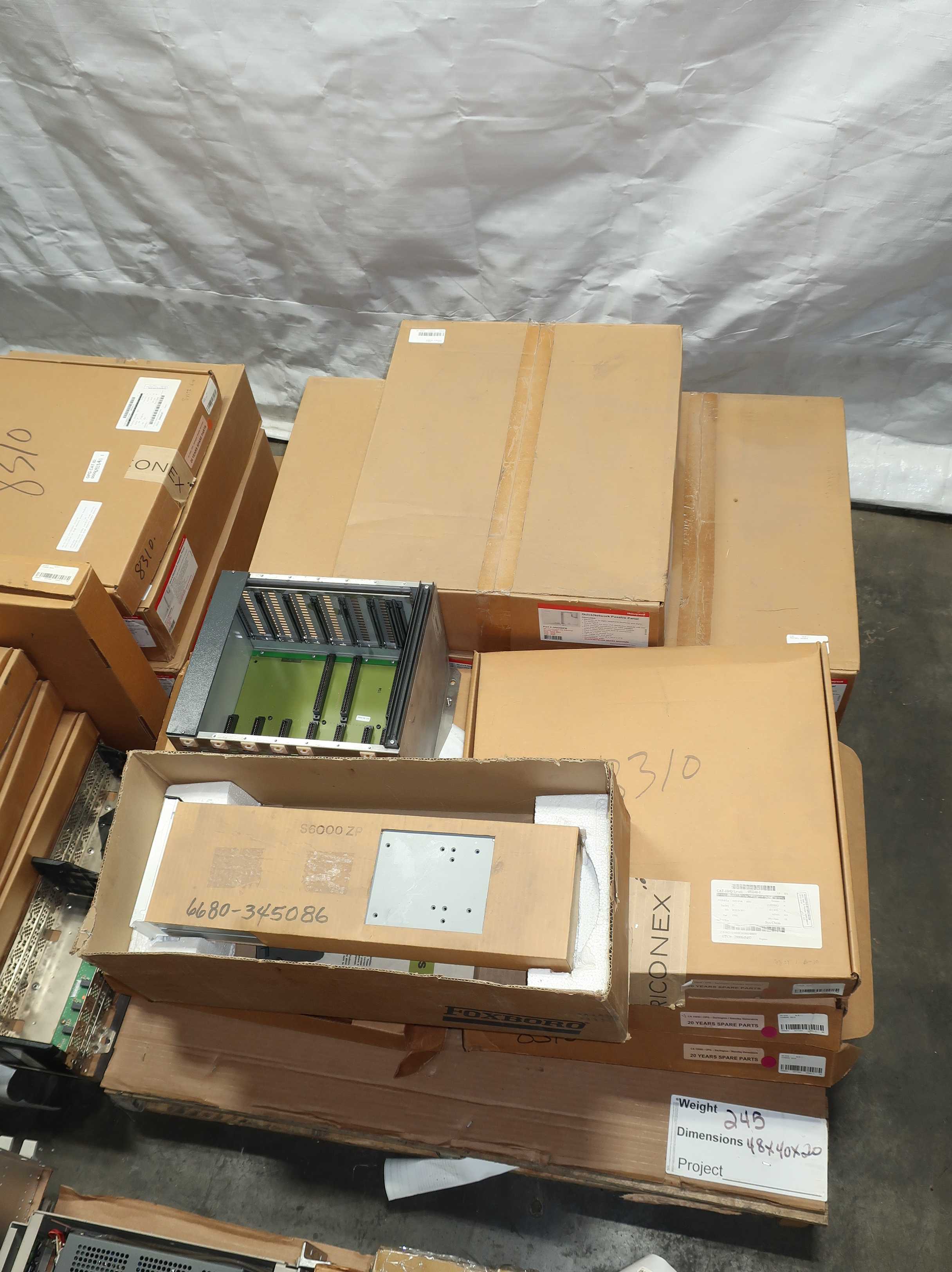 SKU 1778186 - 4 PALLETS OF ASSORTED PLC MODULES AND CHASSIS - AUTOMATION & CONTROLS