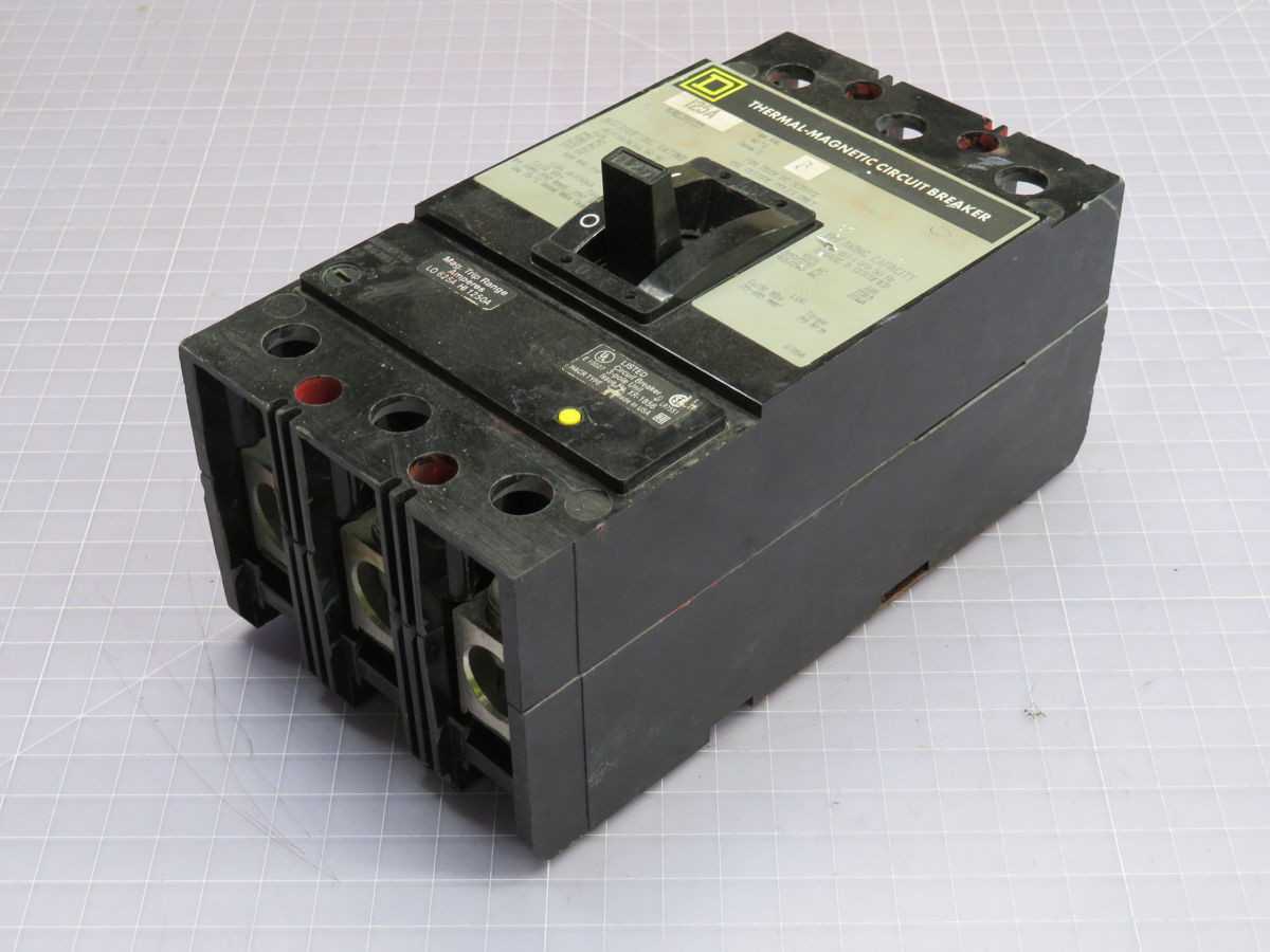 SQUARE D KAL36125 MOLDED CASE CIRCUIT BREAKER T251327 - CIRCUIT BREAKERS