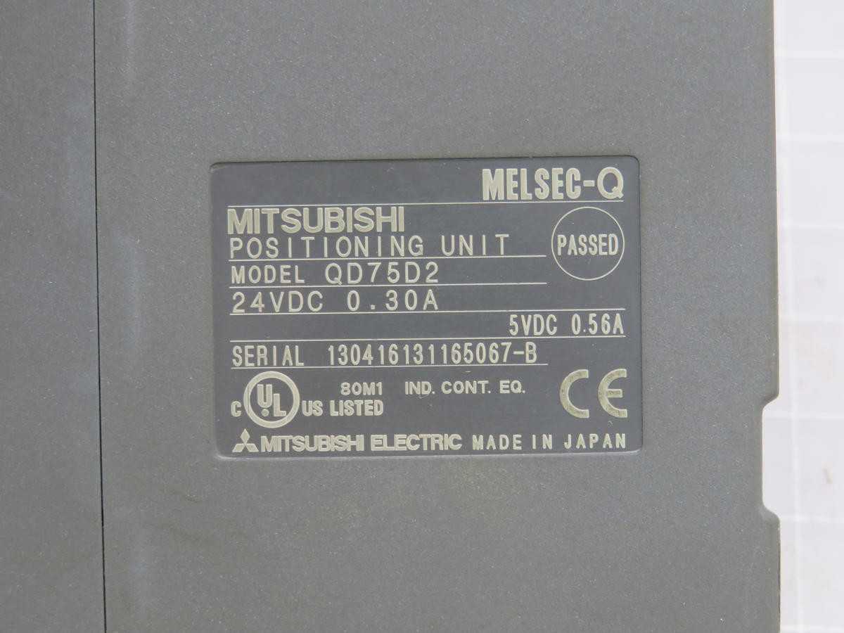 MITSUBISHI QD75D2 PLC MODULE POSITIONING UNIT T229798 - PLC MODULES