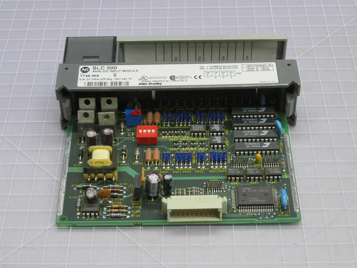 Allen Bradley 1746-NI4 Analog Input Module T232810 - INDUSTRIAL PARTS