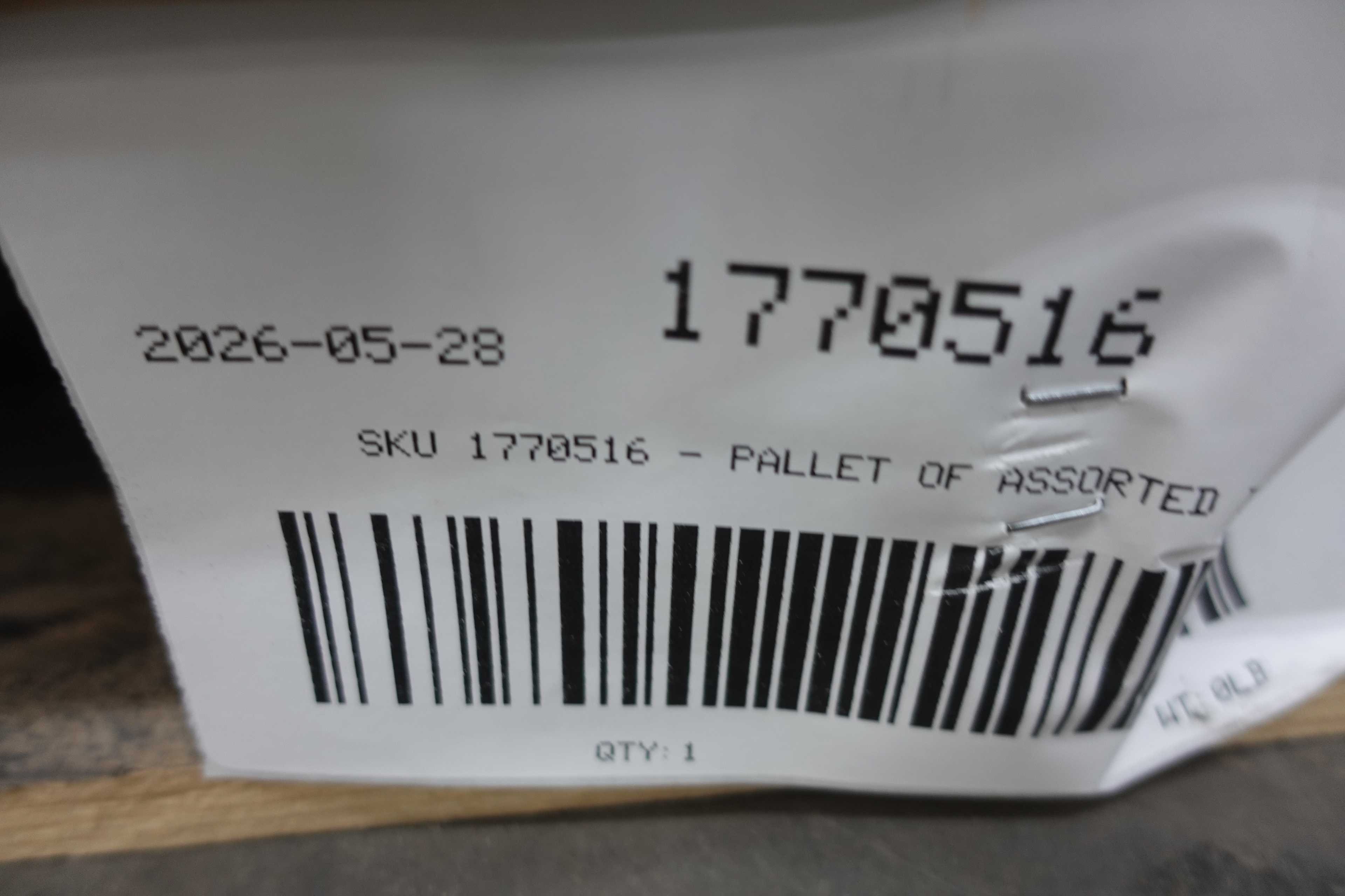 SKU 1770516 - PALLET OF ASSORTED BARCODE SCANNERS - SCANNERS