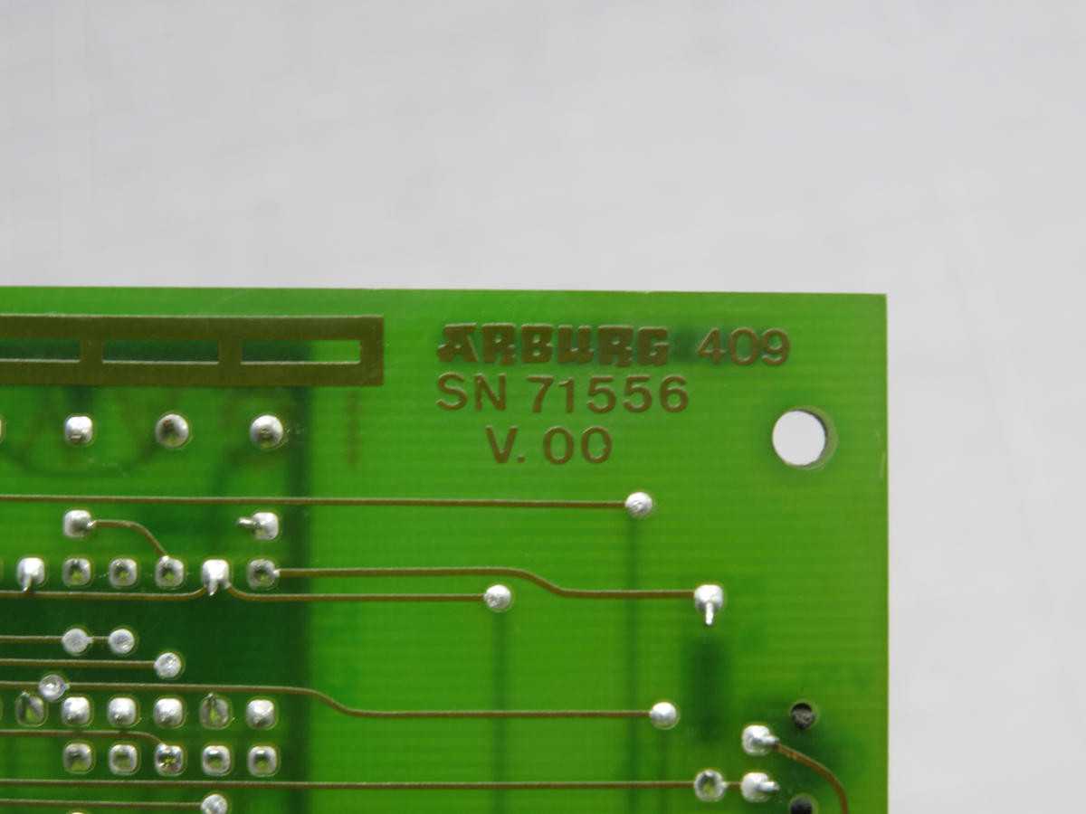 ARBURG 409 OUTPUT CARD CIRCUIT BOARD T234072 - PCB CIRCUIT BOARDS