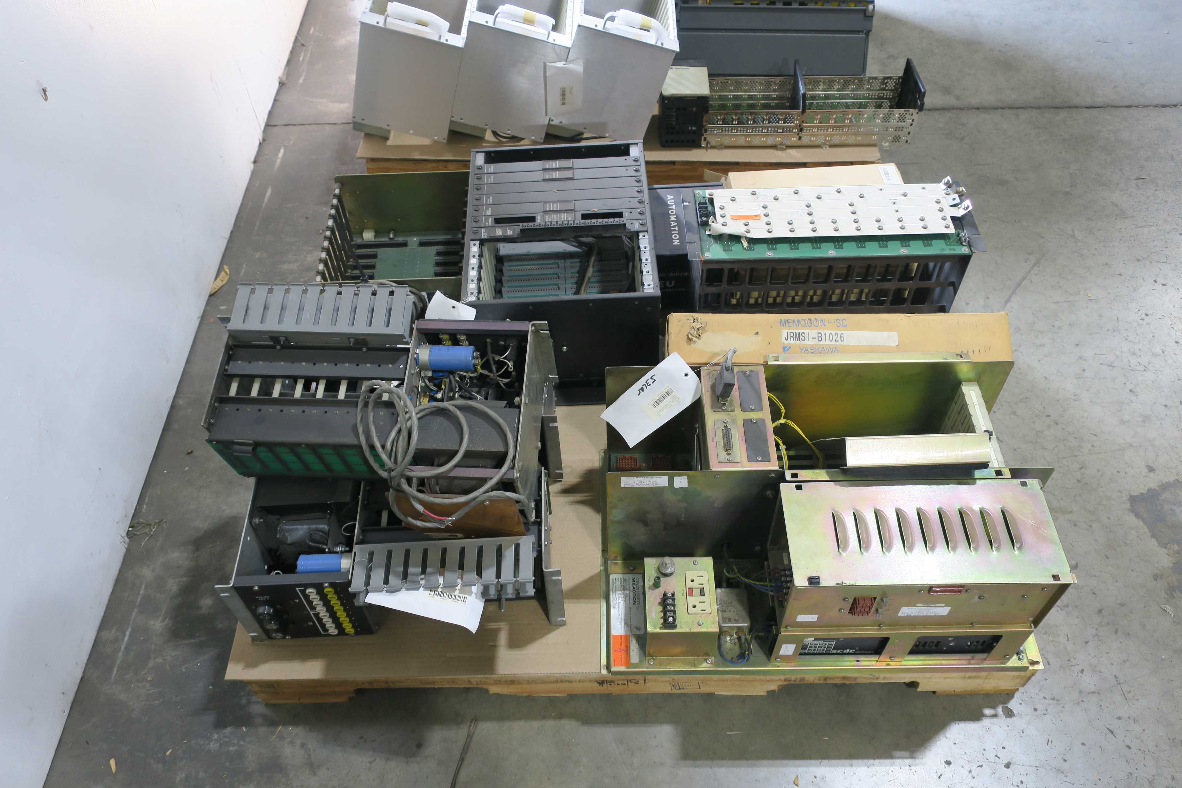 SKU 1785162 - 2 PALLETS OF ASSORTED CHASSIS MODULES - AUTOMATION & CONTROLS