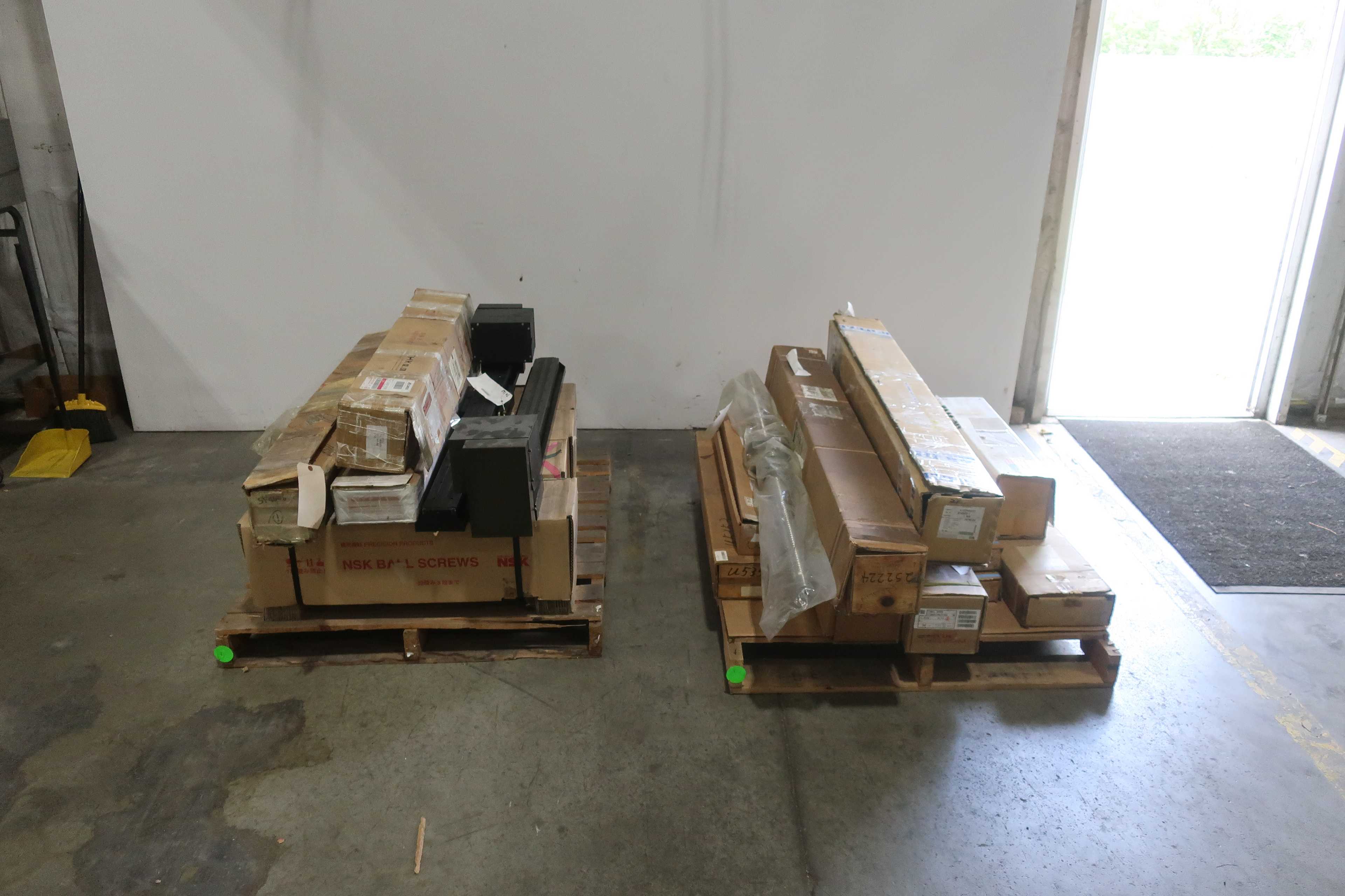 SKU 1772636 - 2 PALLETS OF ASSORTED LINEAR BALLSCREWS - LINEAR BEARING