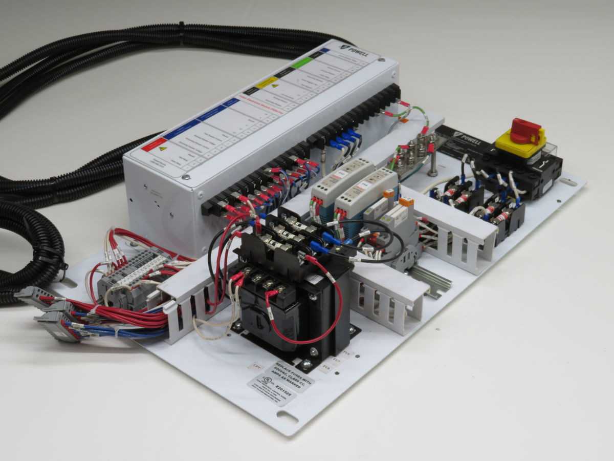 POWELL PWPLCC48YK00-XXX1E-PLM107 ELECTRIC PANEL T255444 - ELECTRICAL COMPONENTS
