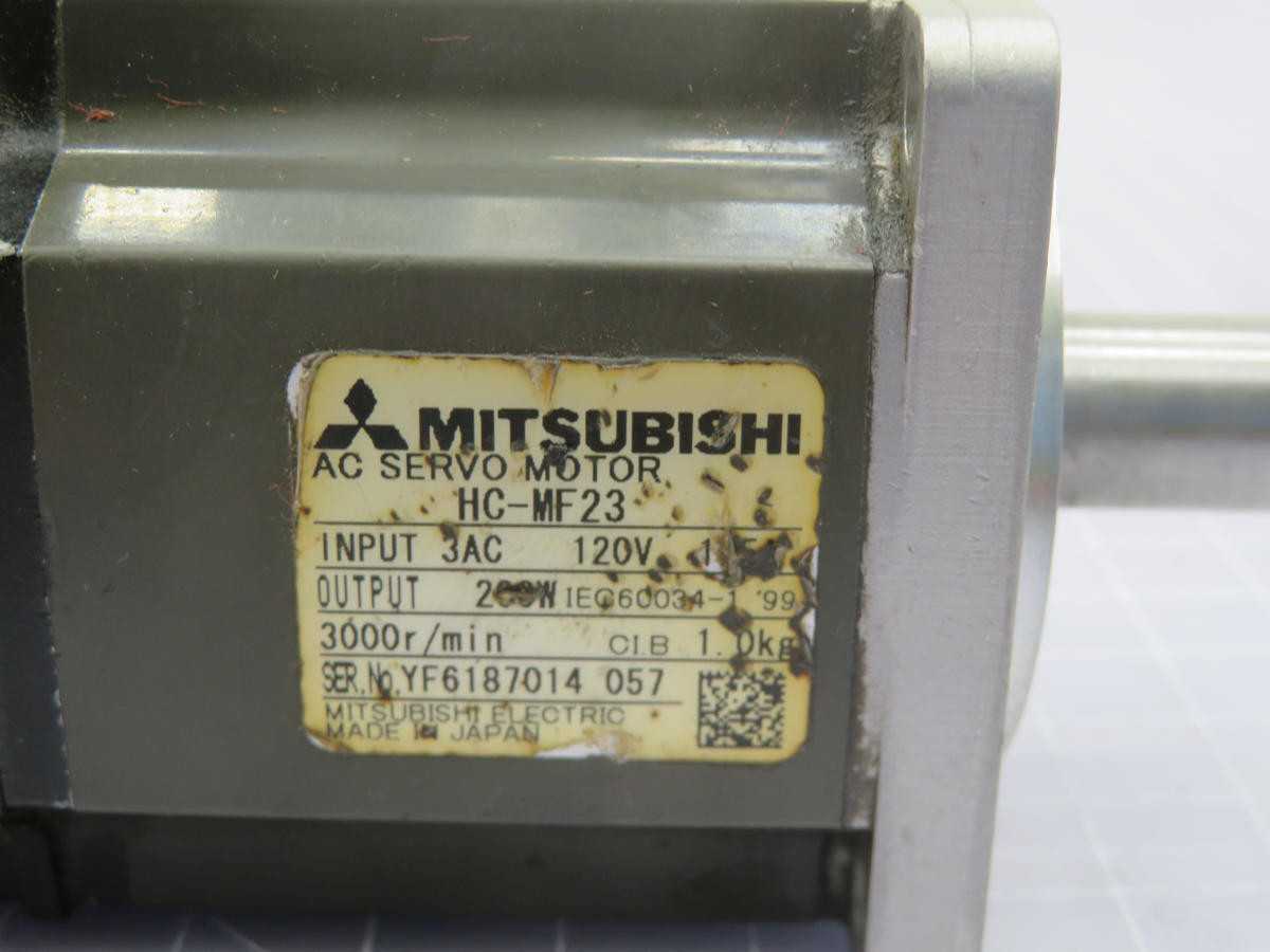 MITSUBISHI HC-MF23 SERVO MOTOR T216347 - SERVO