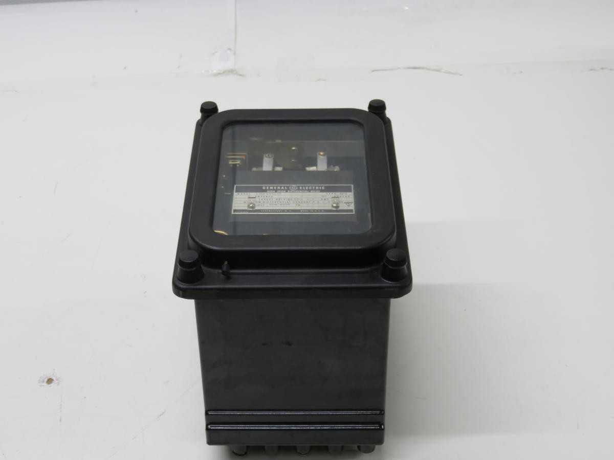GE 12CFD22B1A Type CFD High-Speed Differential Relay T210315 - ELECTRICAL COMPONENTS