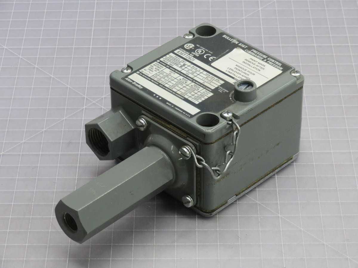 ALLEN BRADLEY 836T-T262J PRESSURE SWITCH T234179 - PRESSURE MEASUREMENT