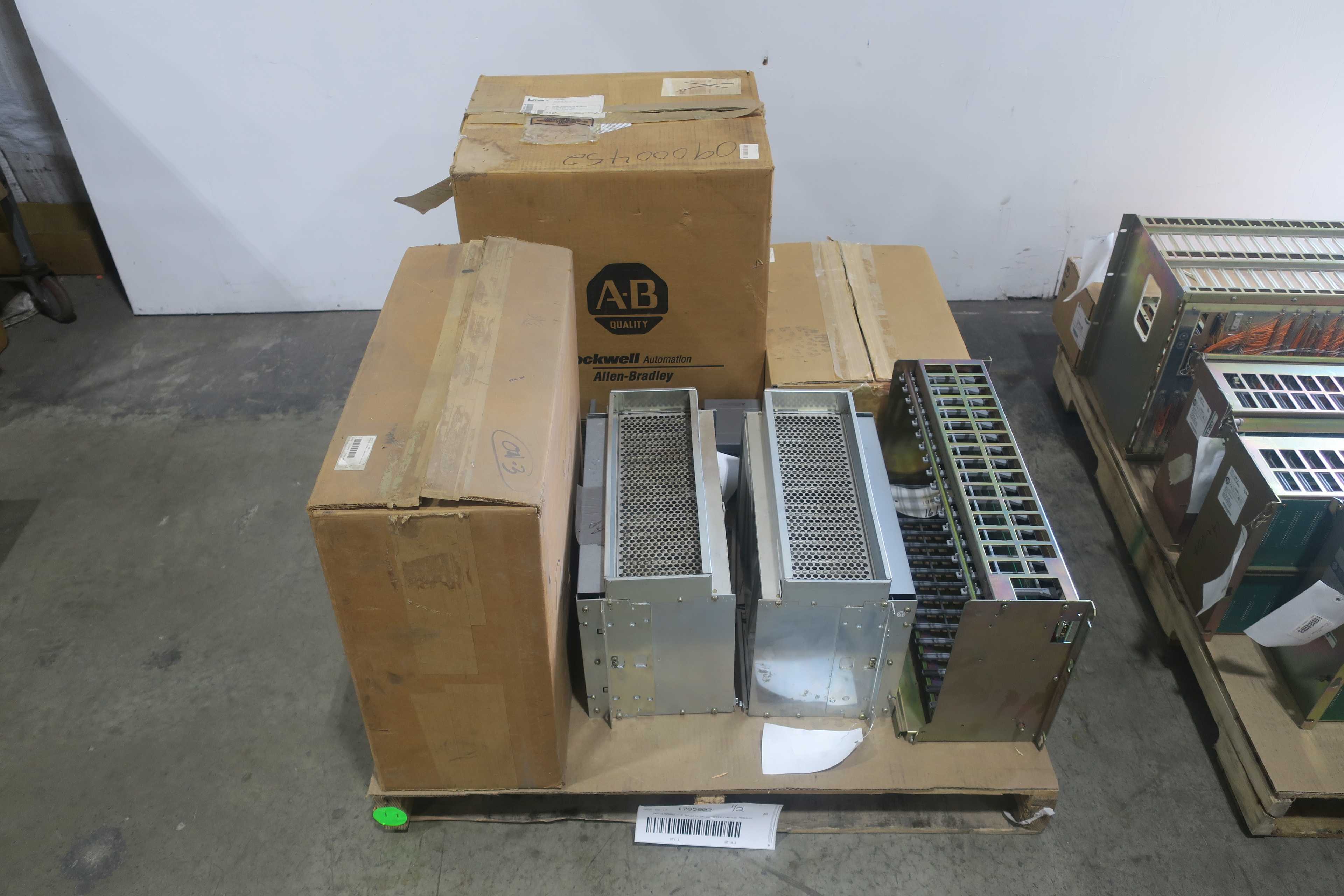 SKU 1785002 - 2 PALLETS OF ASSORTED CHASSIS MODULES - AUTOMATION & CONTROLS