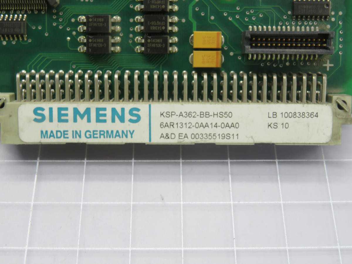 SIEMENS 6AR1312-0AA14-0AA0 KSP-A362-BB-HS50 AXIS CONTROL BOARD T221746 - PCB CIRCUIT BOARDS