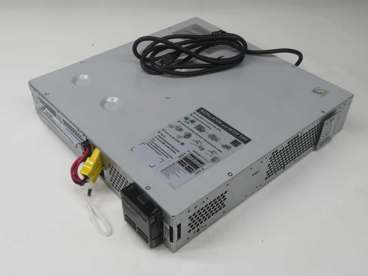 APC SMT1500RM2UC Smart-UPS Line-Interactive UPS - Reliable Power Protection - COMPUTER & PERIPHERAL UPS