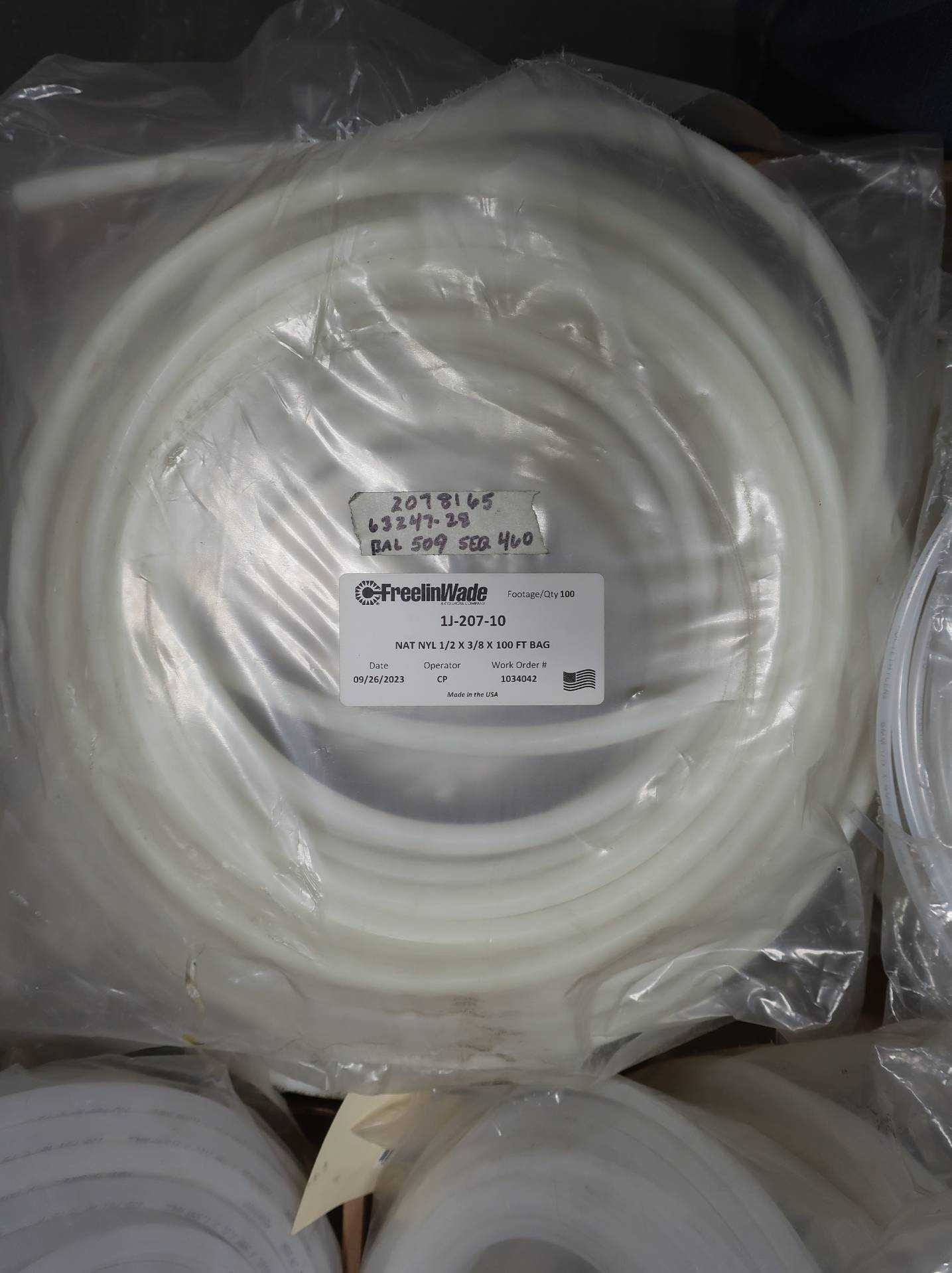 SKU 1771759 - 2 PALLETS OF ASSORTED TUBING - PLUMBING PARTS