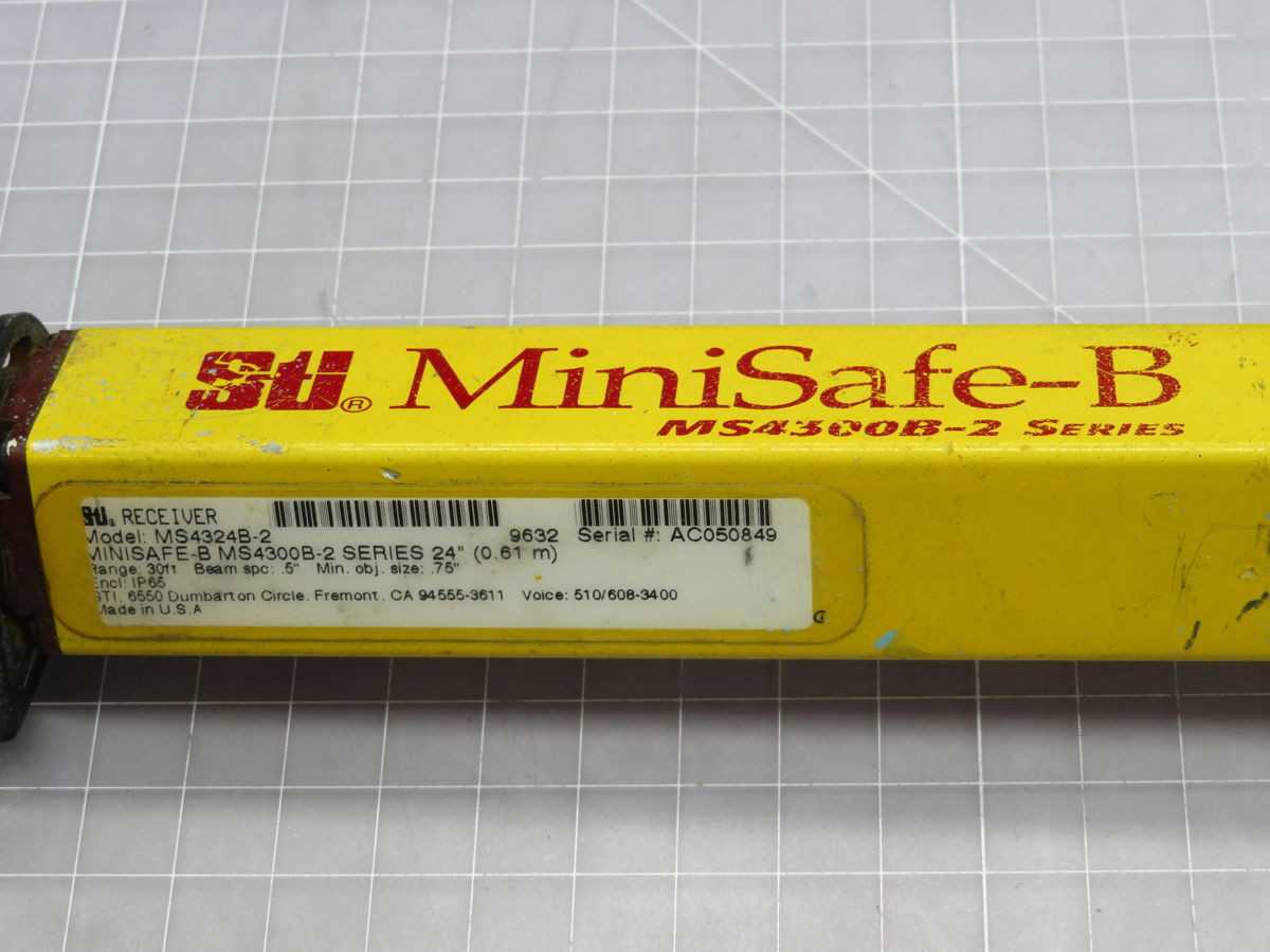 STI MS4324B-2 LIGHT CURTAIN CONTROLLER T248350 - AUTOMATION & CONTROLS