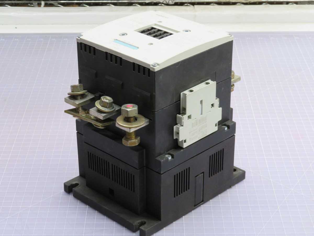 SIEMENS 3RT1075-6AR36 POWER CONTACTOR T251278 - CONTACTORS