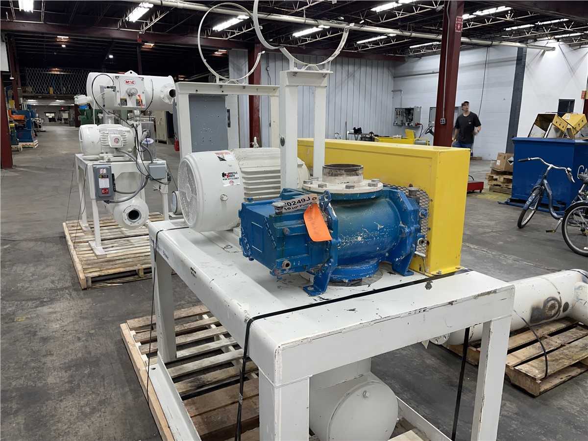 30 HP Vacuum Conveyor For Efficient Material Handling - VACUUM PUMP