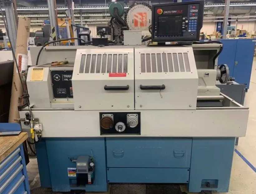 SWI TRAK 1630HSSX CNC/Manual Toolroom Lathe With Hyd Collet Closer & 8 Station Turret - CNC LATHES