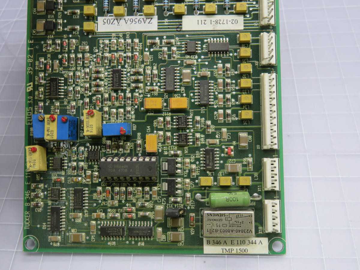 TUCKER B 346 A E 110 344 A PC BOARD PLC/ADD-ON BOARD T215317 - PCB CIRCUIT BOARDS