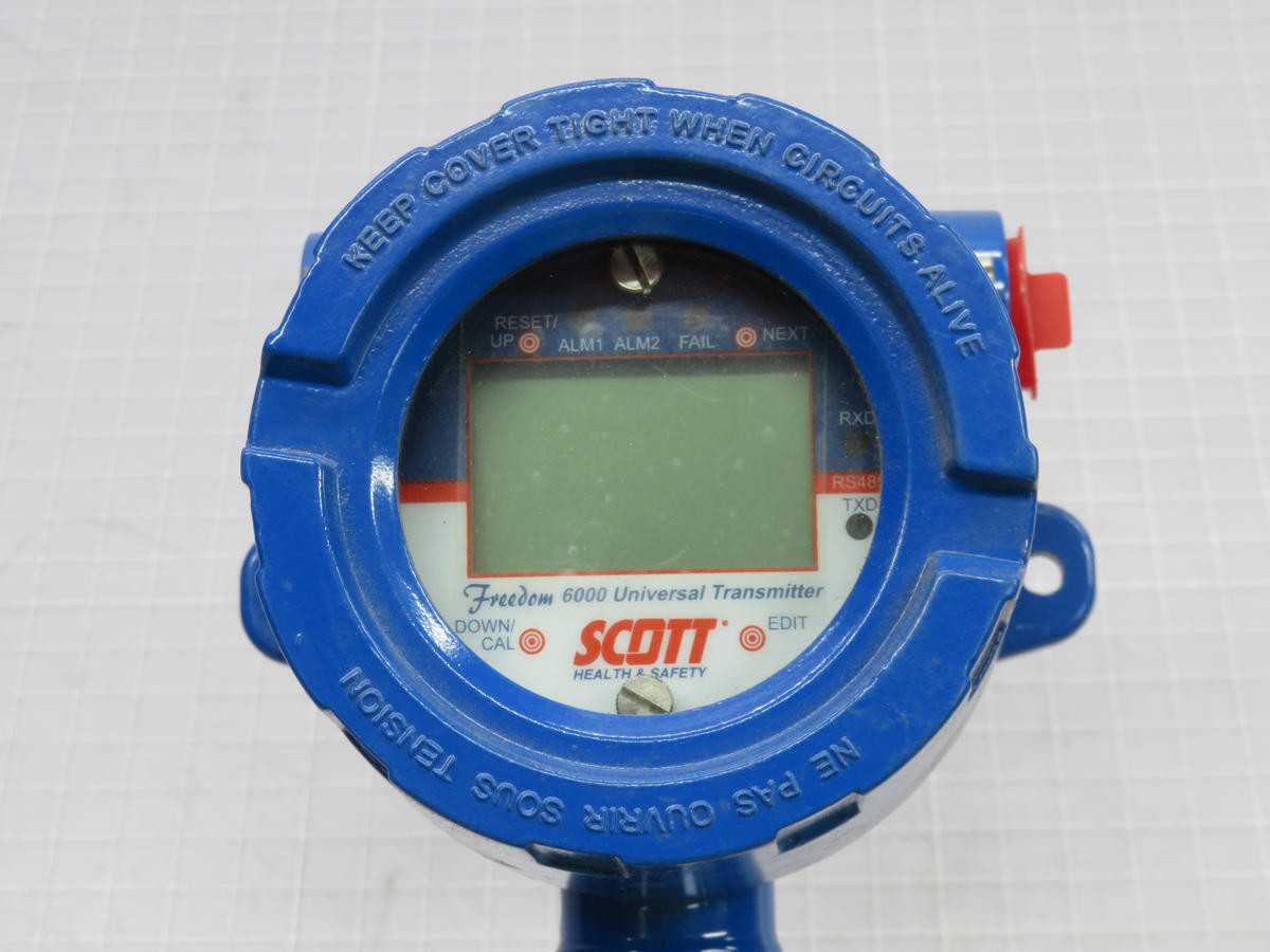 SCOTT 600101E522210 FREEDOM 6000 UNIVERSAL TRANSMITTER T216825 - FLOW TRANSMITTER