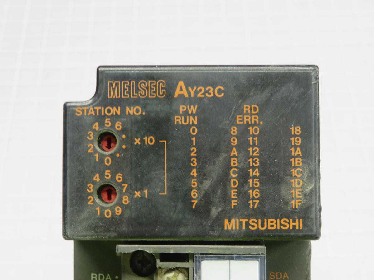 MITSUBISHI AY23C MELSEC OUTPUT MODULE T229704 - PLC MODULES
