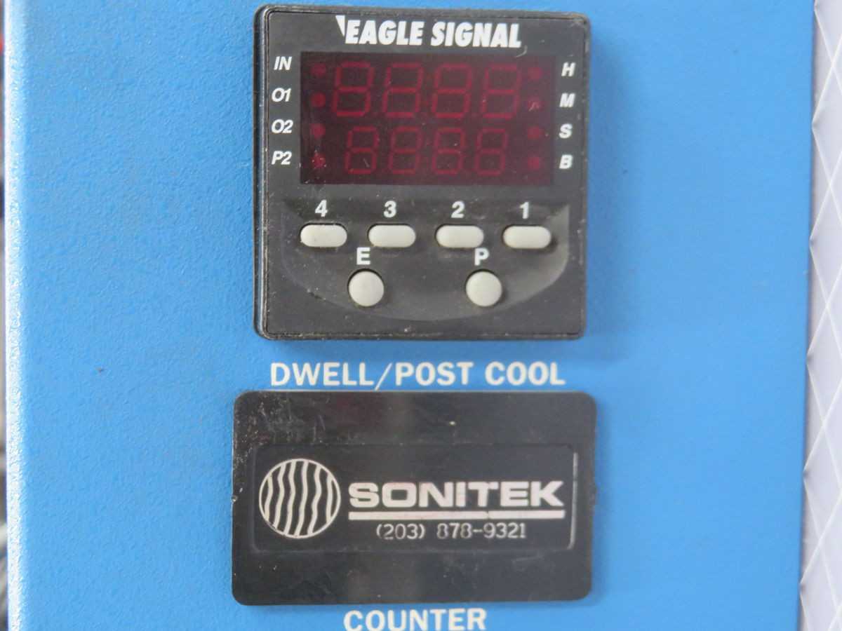 SONITEK PS 501/1 THERMAL PRESS CONTROLLER T247391 - OPERATOR CONTROLS