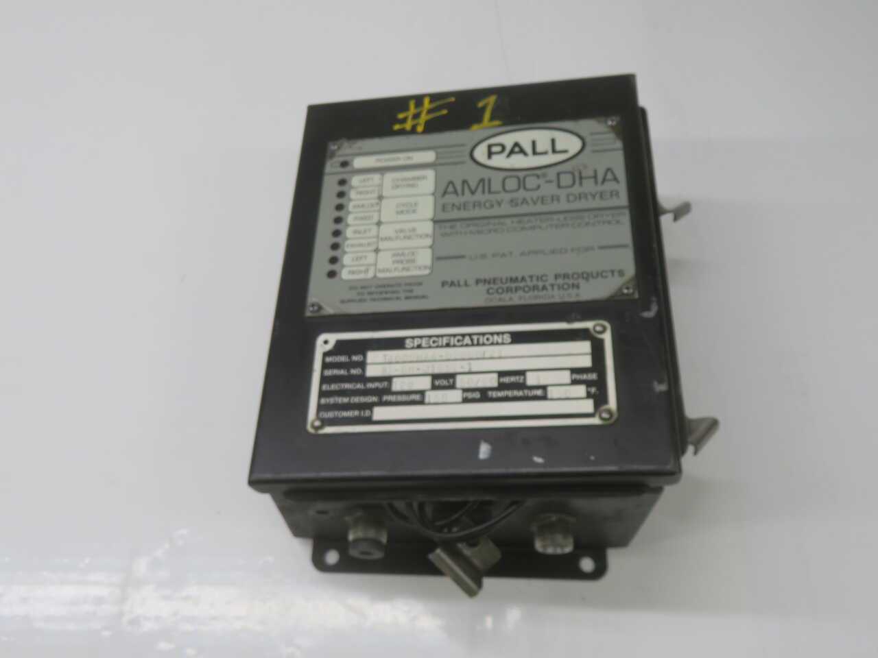 PALL T800DHA4-00000F21 AMLOC-DHA SAVER DRYER CONTROLLER MODULE T270253 - OPERATOR CONTROLS