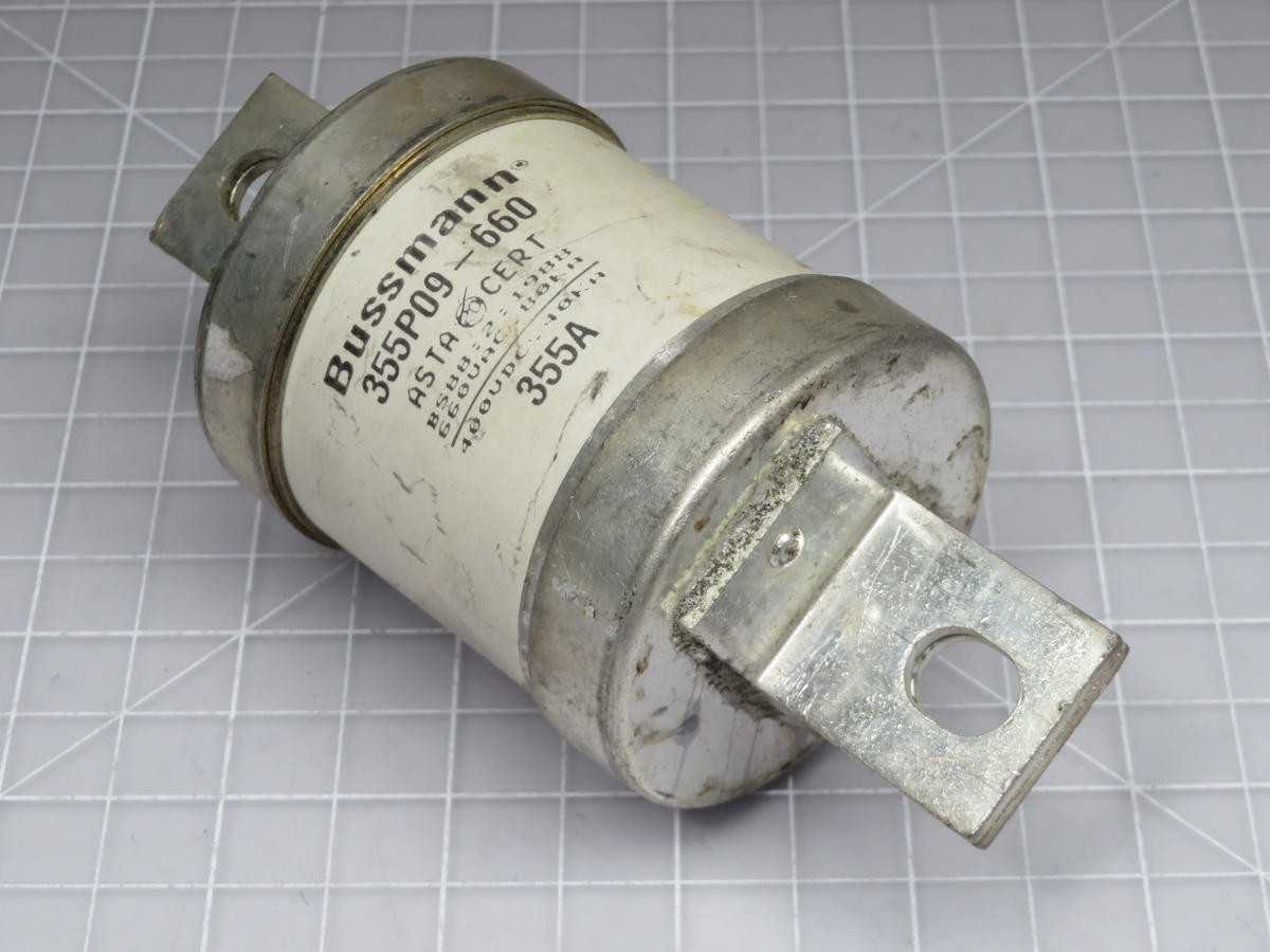 BUSSMANN 355P09-660 CSA FUSE 355 AMP T196068 - FUSES
