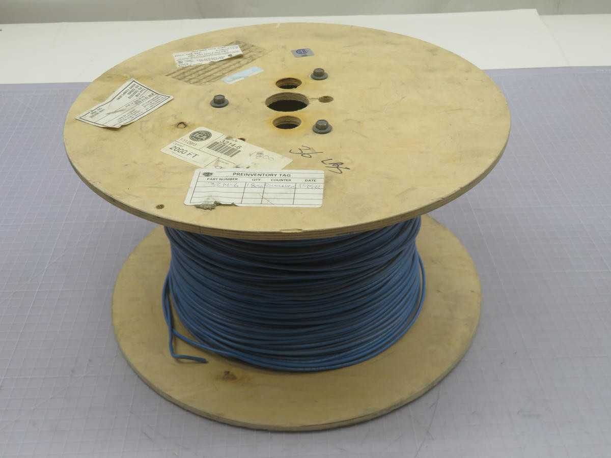 LOT OF 1600 WELCO WIRE & CABLE 3214-6 WIRE T216733 - ELECTRICAL WIRE